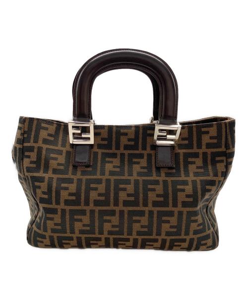 FENDI（フェンディ）FENDI (フェンディ) ハンドバッグ ブラウンの古着・服飾アイテム
