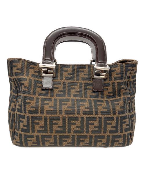 FENDI（フェンディ）FENDI (フェンディ) ハンドバッグ ブラウンの古着・服飾アイテム