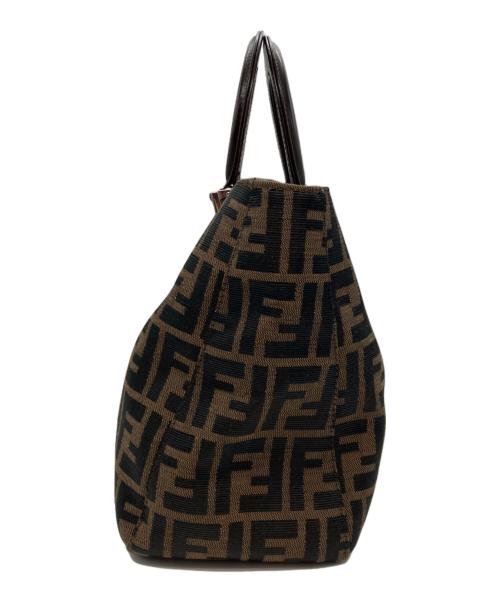 FENDI（フェンディ）FENDI (フェンディ) ハンドバッグ ブラウンの古着・服飾アイテム