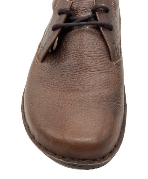 BIRKENSTOCK（ビルケンシュトック）BIRKENSTOCK (ビルケンシュトック) MEMPHIS レザーシューズ ブラウン サイズ:27の古着・服飾アイテム