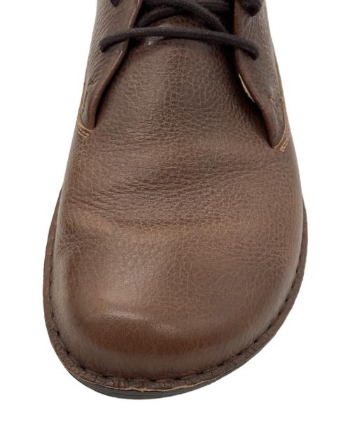 BIRKENSTOCK（ビルケンシュトック）BIRKENSTOCK (ビルケンシュトック) MEMPHIS レザーシューズ ブラウン サイズ:27の古着・服飾アイテム