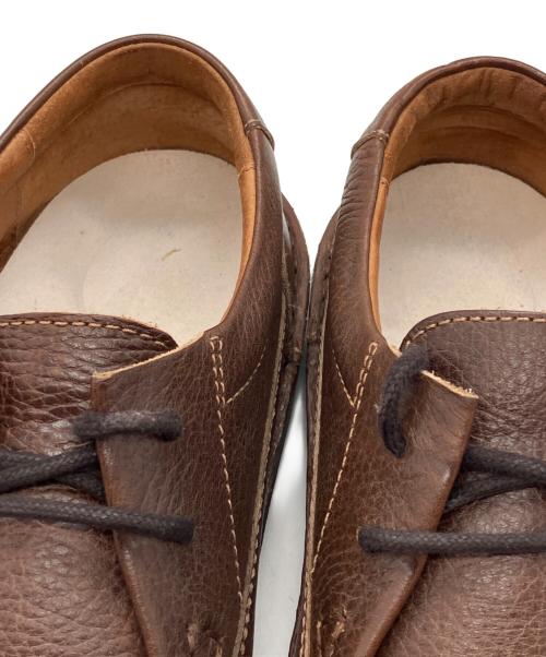 BIRKENSTOCK（ビルケンシュトック）BIRKENSTOCK (ビルケンシュトック) MEMPHIS レザーシューズ ブラウン サイズ:27の古着・服飾アイテム