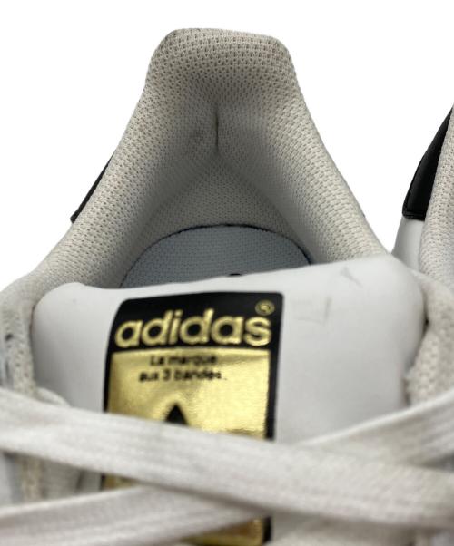 adidas（アディダス）adidas (アディダス) SUPERSTAR ローカットスニーカー ホワイト×ブラック サイズ:27の古着・服飾アイテム