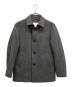 MACKINTOSH PHILOSOPHY（マッキントッシュ フィロソフィー）の古着「PORTSMOUTH/アドミラルメルトン シングルピーコート」｜チャコールグレー