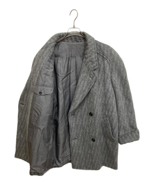 Christian Dior MONSIEUR（クリスチャンディオールムッシュ）Christian Dior MONSIEUR (クリスチャンディオールムッシュ) モヘアコート グレー サイズ:Mの古着・服飾アイテム
