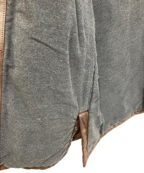 POLO RALPH LAUREN（ポロ・ラルフローレン）POLO RALPH LAUREN (ポロ・ラルフローレン) ラムレザーキルティングコート ブラウン サイズ:Lの古着・服飾アイテム