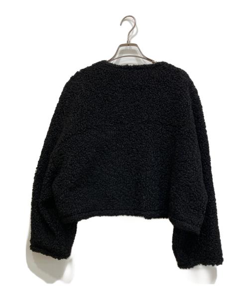 SUM1 STYLE（スミスタイル）SUM1 STYLE (スミスタイル) ボアブルゾン付き馬刺繍コート ブラック サイズ:freeの古着・服飾アイテム