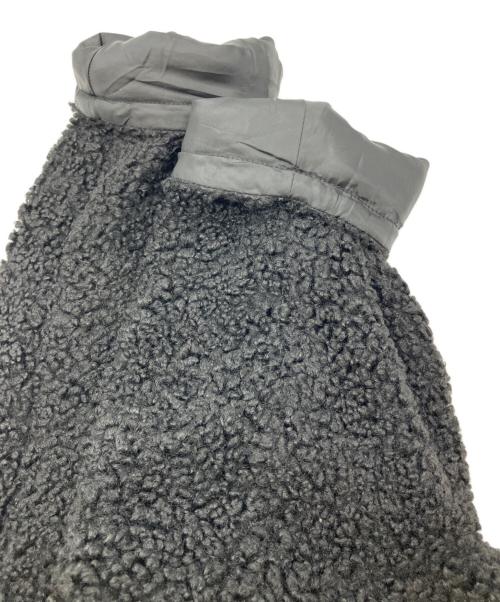 SUM1 STYLE（スミスタイル）SUM1 STYLE (スミスタイル) ボアブルゾン付き馬刺繍コート ブラック サイズ:freeの古着・服飾アイテム