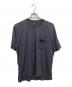 山と道（ヤマトミチ）の古着「100% Light Merino Pocket T-shirt」｜ネイビー