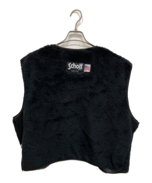 Schott（ショット）Schott (ショット) ボアフリース インナーライナー ブラック サイズ:46の古着・服飾アイテム
