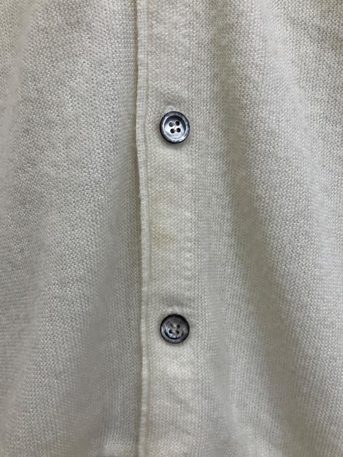 IZOD LACOSTE（アイゾッド ラコステ）IZOD LACOSTE (アイゾッド ラコステ) 80S アクリルニットカーディガン ホワイト サイズ:Lの古着・服飾アイテム
