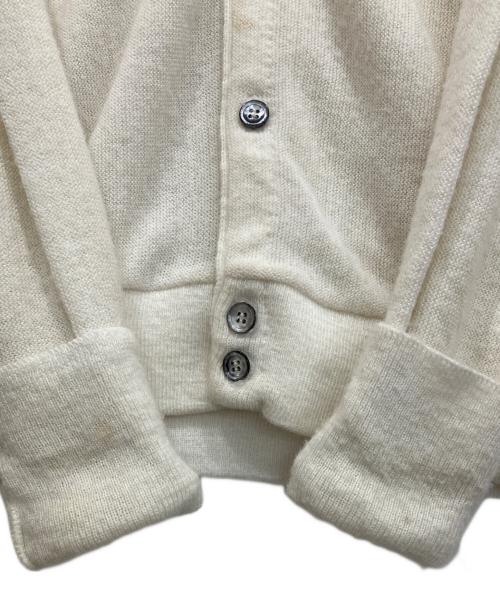 IZOD LACOSTE（アイゾッド ラコステ）IZOD LACOSTE (アイゾッド ラコステ) 80S アクリルニットカーディガン ホワイト サイズ:Lの古着・服飾アイテム