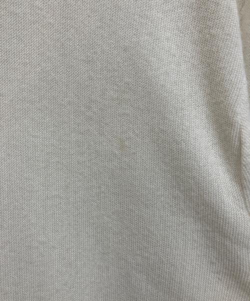IZOD LACOSTE（アイゾッド ラコステ）IZOD LACOSTE (アイゾッド ラコステ) 80S アクリルニットカーディガン ホワイト サイズ:Lの古着・服飾アイテム