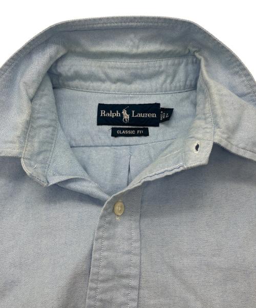RALPH LAUREN（ラルフローレン）RALPH LAUREN (ラルフローレン) ボタンダウンシャツ ブルー サイズ:Lの古着・服飾アイテム