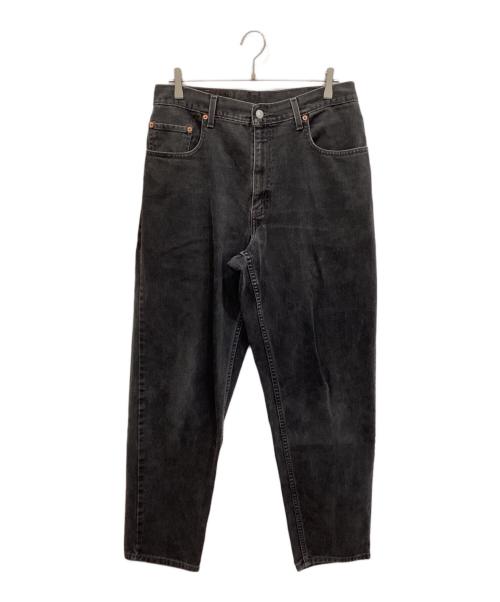 LEVI'S（リーバイス）LEVI'S (リーバイス) 560 ワイドデニムパンツ ブラック サイズ:34の古着・服飾アイテム