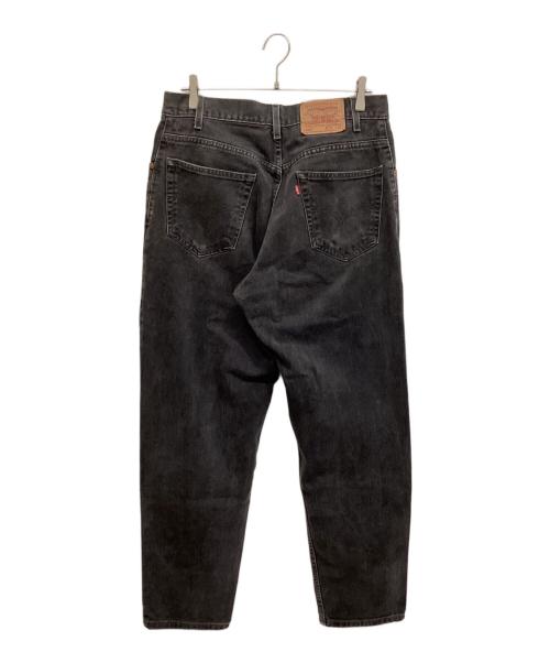 LEVI'S（リーバイス）LEVI'S (リーバイス) 560 ワイドデニムパンツ ブラック サイズ:34の古着・服飾アイテム