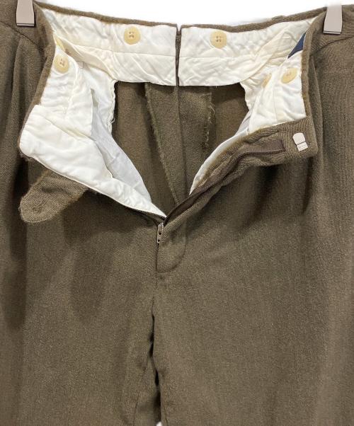 POLO RALPH LAUREN（ポロ・ラルフローレン）POLO RALPH LAUREN (ポロ・ラルフローレン) タックパンツ ブラウン サイズ:34の古着・服飾アイテム