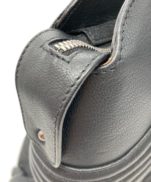 Salvatore Ferragamo（サルヴァトーレ フェラガモ）Salvatore Ferragamo (サルヴァトーレ フェラガモ) マリッサ ガンチーニ レザートートバッグ ブラックの古着・服飾アイテム