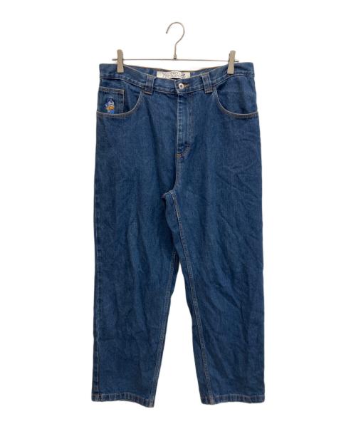 POLAR SKATE CO.（ポーラースケートカンパニー）POLAR SKATE CO. (ポーラースケートカンパニー) ワイドデニムパンツ インディゴ サイズ:32の古着・服飾アイテム