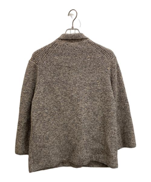 Snidel（スナイデル）Snidel (スナイデル) ニットジャケット ブラウン サイズ:Fの古着・服飾アイテム