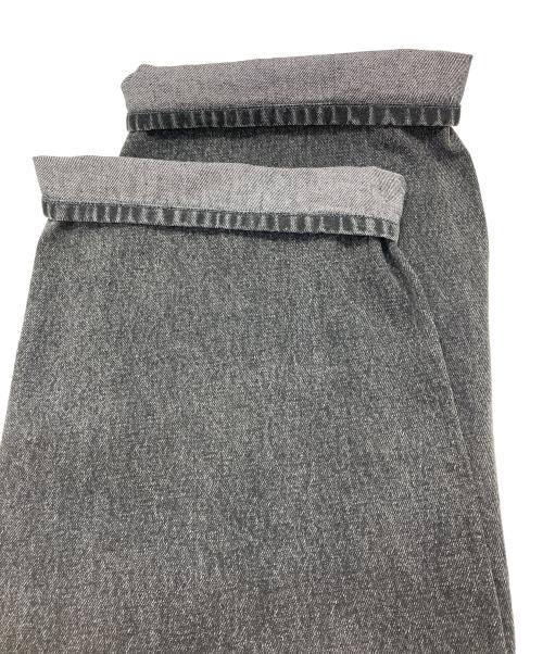 adidas（アディダス）adidas (アディダス) ルーズ デニムパンツ グレー サイズ:28の古着・服飾アイテム