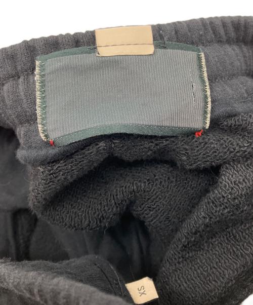 GUCCI（グッチ）GUCCI (グッチ) GG フロック プリント スウェットパンツ ブラック サイズ:XSの古着・服飾アイテム