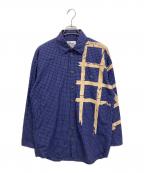 Vivienne Westwood manヴィヴィアン ウェストウッド マン）の古着「チェックシャツ」｜ネイビー