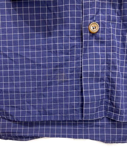 Vivienne Westwood man（ヴィヴィアン ウェストウッド マン）Vivienne Westwood man (ヴィヴィアン ウェストウッド マン) チェックシャツ ネイビー サイズ:46の古着・服飾アイテム