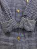 中古・古着 Vivienne Westwood man (ヴィヴィアン ウェストウッド マン) チェックシャツ ネイビー サイズ:46：8000円