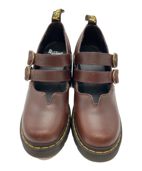 Dr.Martens（ドクターマーチン）Dr.Martens (ドクターマーチン) EVIEE メリー ジェーン シューズ ブラウン サイズ:4の古着・服飾アイテム