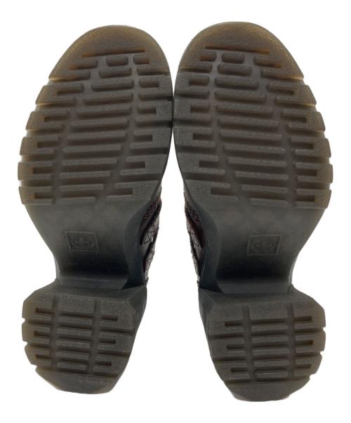 Dr.Martens（ドクターマーチン）Dr.Martens (ドクターマーチン) EVIEE メリー ジェーン シューズ ブラウン サイズ:4の古着・服飾アイテム