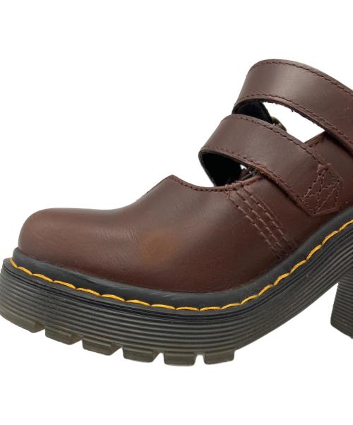 Dr.Martens（ドクターマーチン）Dr.Martens (ドクターマーチン) EVIEE メリー ジェーン シューズ ブラウン サイズ:4の古着・服飾アイテム