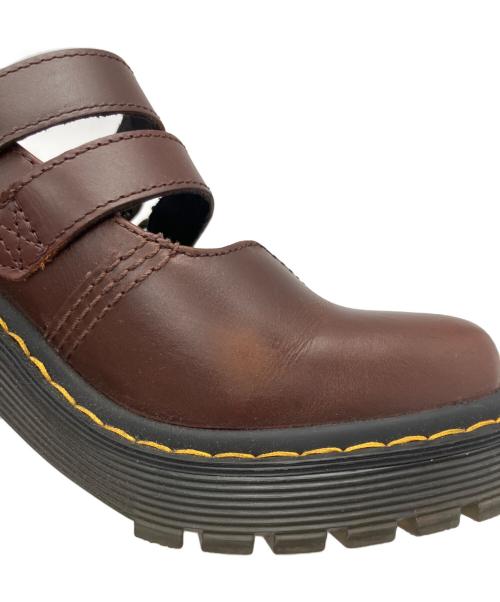 Dr.Martens（ドクターマーチン）Dr.Martens (ドクターマーチン) EVIEE メリー ジェーン シューズ ブラウン サイズ:4の古着・服飾アイテム