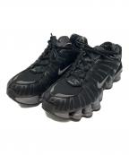 NIKEナイキ）の古着「SHOX TL ローカットスニーカー」｜ブラック