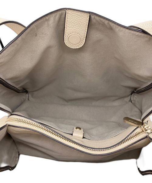 Kate Spade（ケイトスペード）Kate Spade (ケイトスペード) KNOTT LARGE SHOULDER BAG トートバッグ アイボリーの古着・服飾アイテム