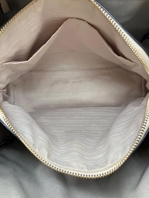 Kate Spade（ケイトスペード）Kate Spade (ケイトスペード) KNOTT LARGE SHOULDER BAG トートバッグ アイボリーの古着・服飾アイテム