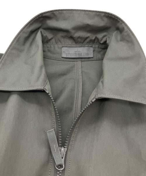 STONE ISLAND（ストーンアイランド）STONE ISLAND (ストーンアイランド) WEATHERPROOF COTTON CANVAS STONE ISLAND GHOST グレー サイズ:Mの古着・服飾アイテム
