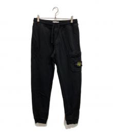STONE ISLAND（ストーンアイランド）の古着「スウェットパンツ」｜ブラック