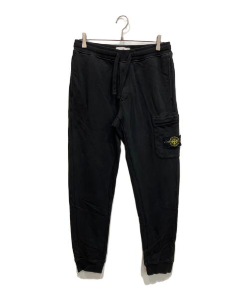 STONE ISLAND（ストーンアイランド）STONE ISLAND (ストーンアイランド) スウェットパンツ ブラック サイズ:Mの古着・服飾アイテム