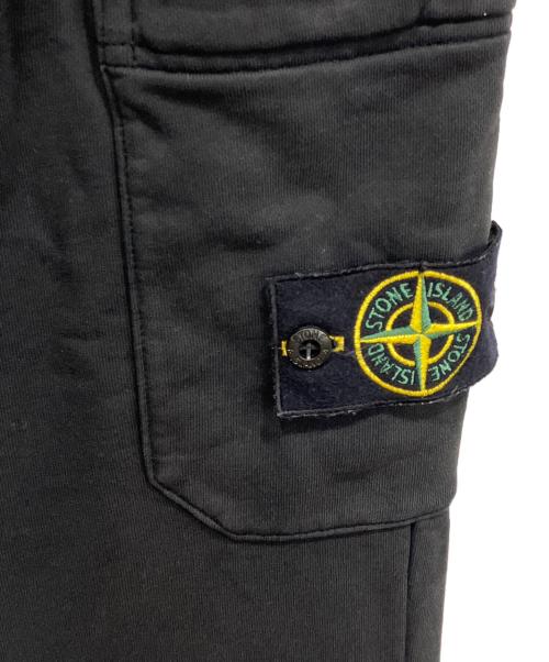 STONE ISLAND（ストーンアイランド）STONE ISLAND (ストーンアイランド) スウェットパンツ ブラック サイズ:Mの古着・服飾アイテム