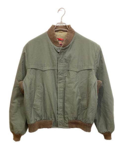 Oakbrook Sportswear（オークブルックスポーツウェア）oakbrook sportswear (オークブルックスポーツウェア) 裏ボアダービー型ジャケット オリーブ サイズ:46の古着・服飾アイテム