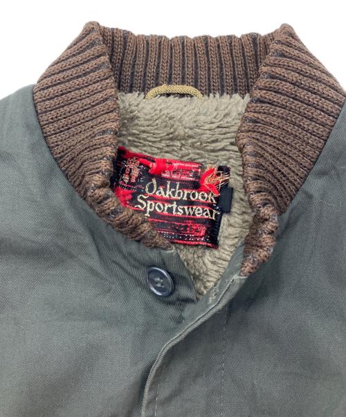 Oakbrook Sportswear（オークブルックスポーツウェア）oakbrook sportswear (オークブルックスポーツウェア) 裏ボアダービー型ジャケット オリーブ サイズ:46の古着・服飾アイテム