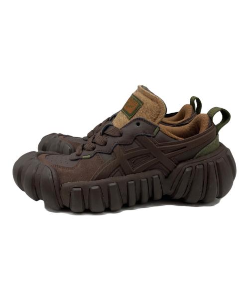Onitsuka Tiger（オニツカタイガー）Onitsuka Tiger (オニツカタイガー) DENTIGRE LS/スニーカー ブラウン サイズ:23.5の古着・服飾アイテム