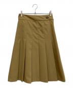 FRED PERRY×RAY BEAMSフレッドペリー×レイ ビームス）の古着「別注Pleats Skirt プリーツスカート」｜ブラウン