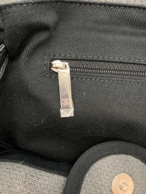 CHANEL（シャネル）CHANEL (シャネル) ドーヴィル GM 2WAY トートバッグ グレーの古着・服飾アイテム