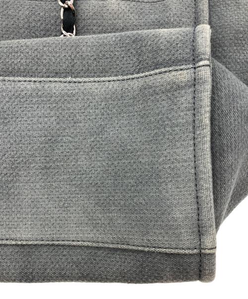CHANEL（シャネル）CHANEL (シャネル) ドーヴィル GM 2WAY トートバッグ グレーの古着・服飾アイテム