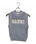 Ganni（ガニー）の古着「Cotton Rope Short Vest」｜ブルー