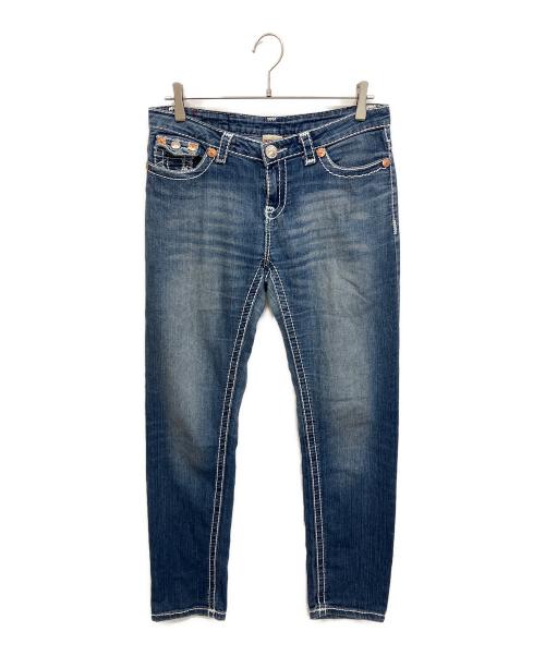 TRUE RELIGION（トゥルー レリジョン）TRUE RELIGION (トゥルー レリジョン) JOEY SUPERT デニムパンツ ブルー サイズ:29の古着・服飾アイテム