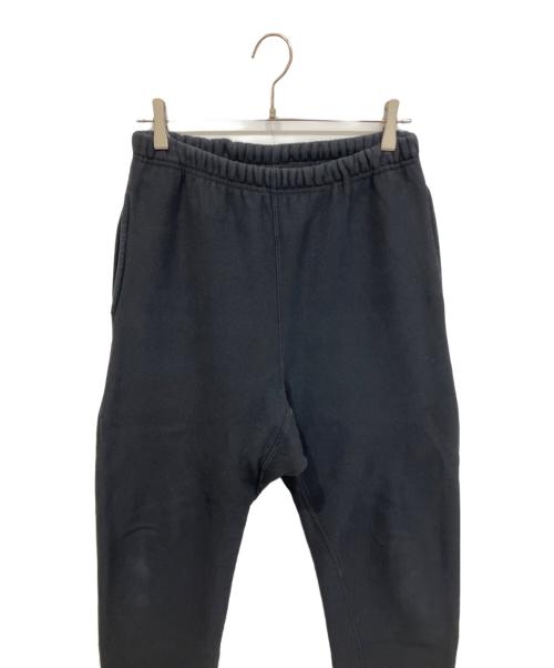CAMBER（キャンバー）CAMBER (キャンバー) クロスニット スウェットパンツ ブラック サイズ:Lの古着・服飾アイテム