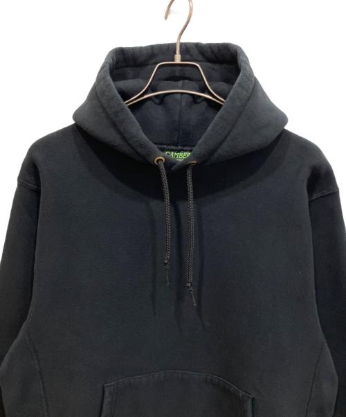 CAMBER（キャンバー）CAMBER (キャンバー) クロスニット スウェットパーカー ブラック サイズ:Lの古着・服飾アイテム